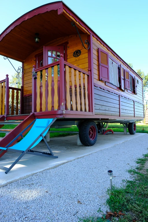Les Roulottes, détail
